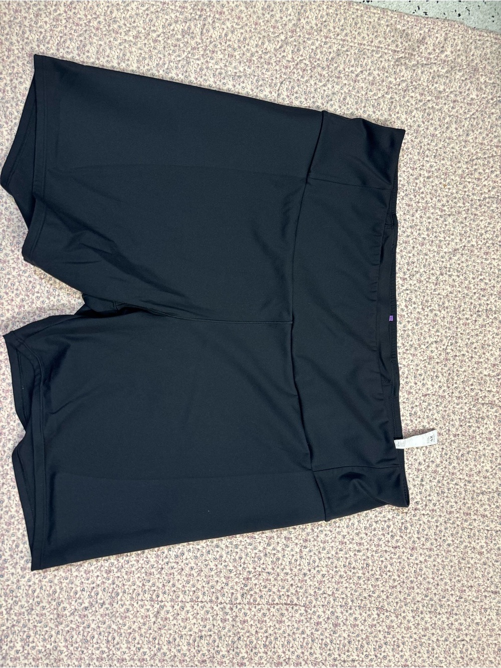 YITTY Black High-Waist Bike Shorts
